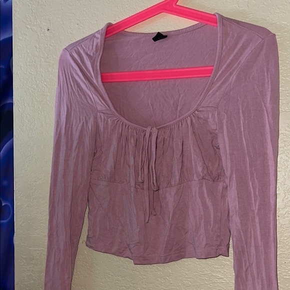 Pink Long Sleeve Top - Picture 1 of 3